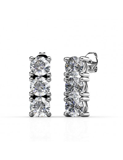Boucles d'oreilles Tri -...