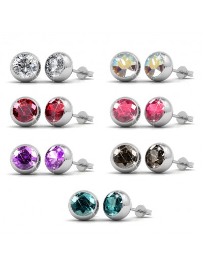 Boucles d'oreilles Coffret...