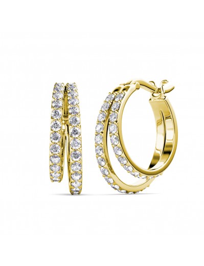 Boucles d'oreilles Duo...
