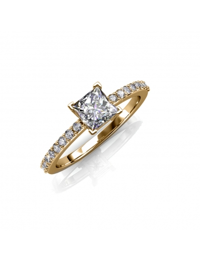 copy of Bague Simple Square...
