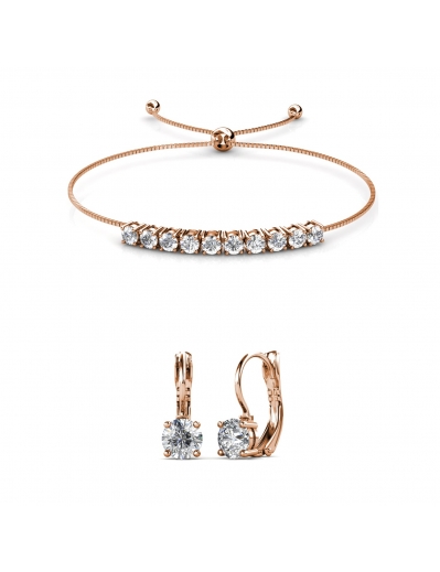 Parure et Coffret Round...