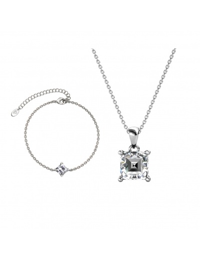 Parure Simple Square Calle...