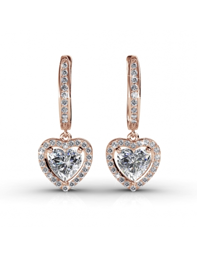 Only Love earrings - Rose...
