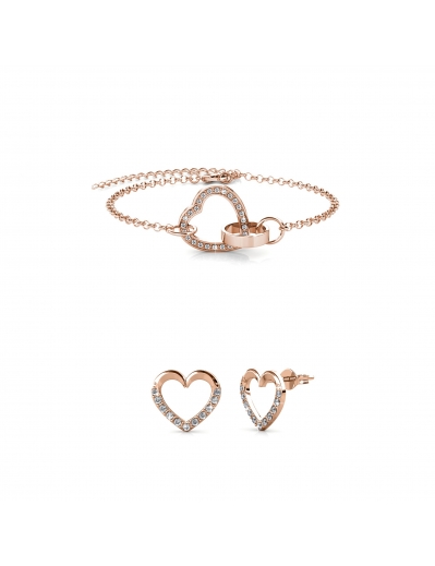 Parure Locked Heart Lovett...