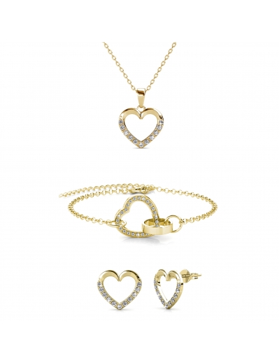 Parure Locked Heart Lovett...