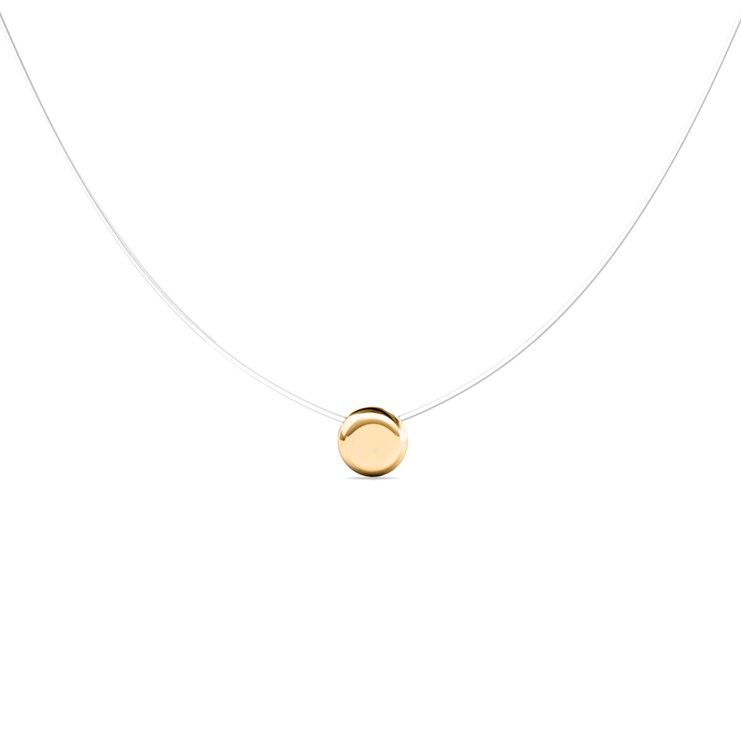 Collier pendentif coeur en verre Vitrail vintage : chaîne plaquée or 16 carats - France
