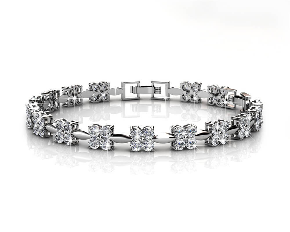 Bracelet Sweet - Argenté et Cristal