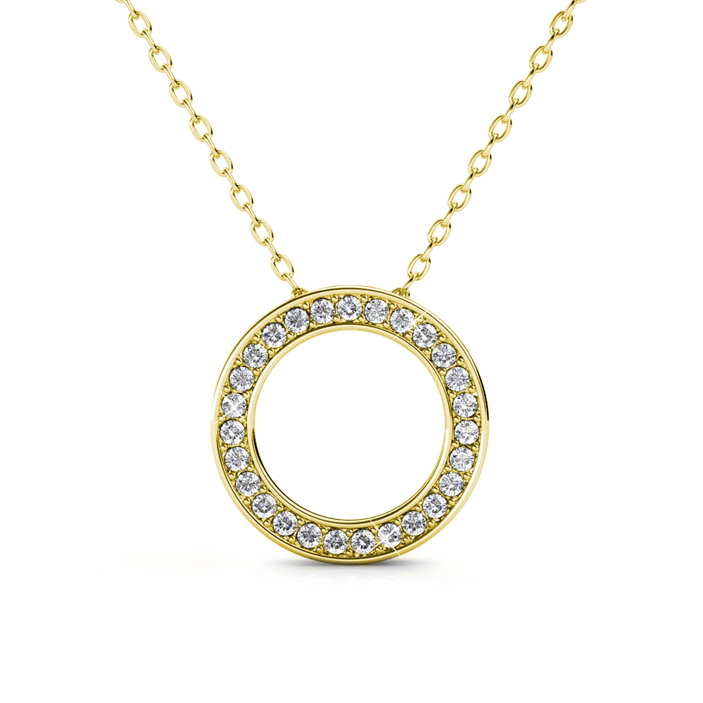Ophir Pendants - Gold and Crystal