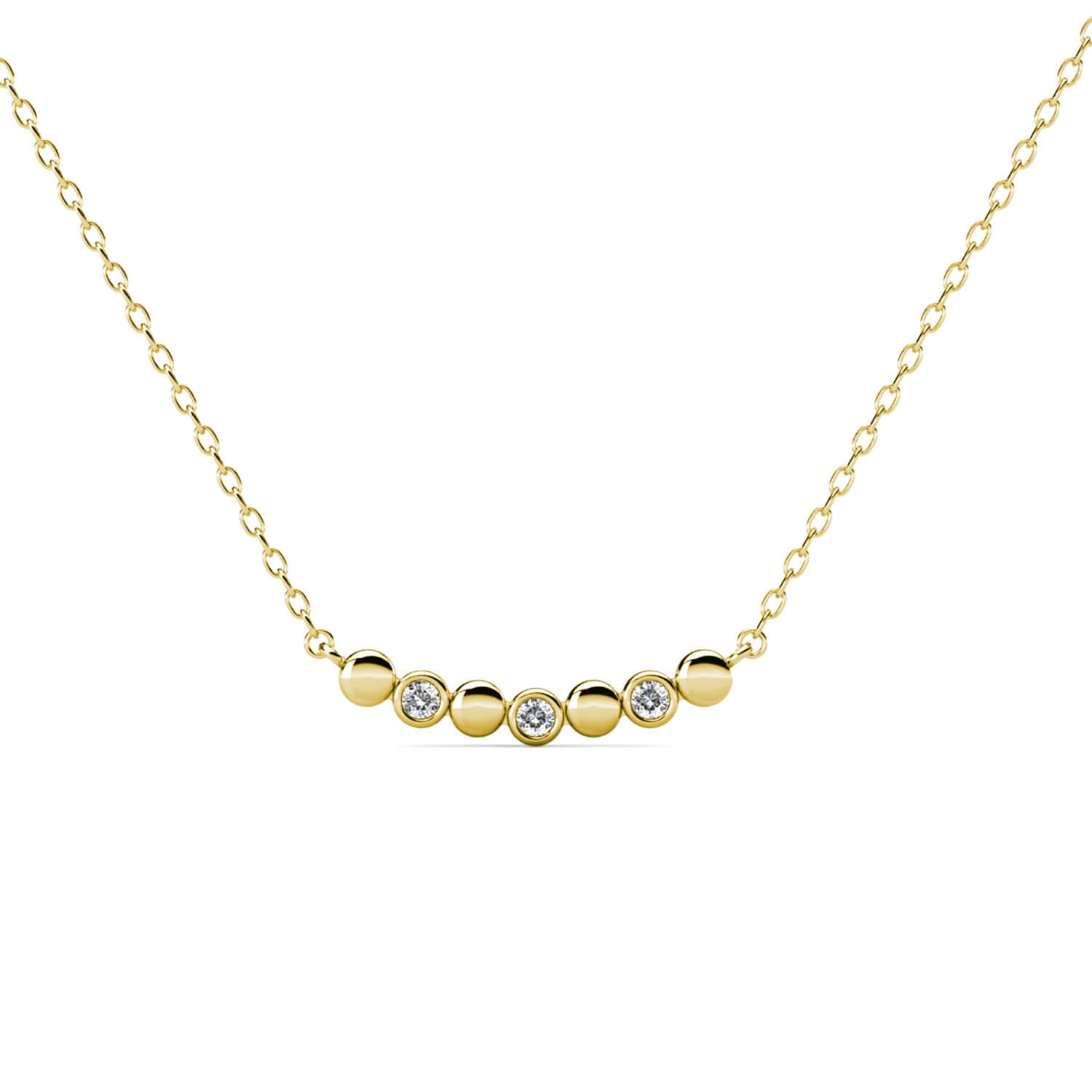 Evelyne Pendants - Gold and Crystal