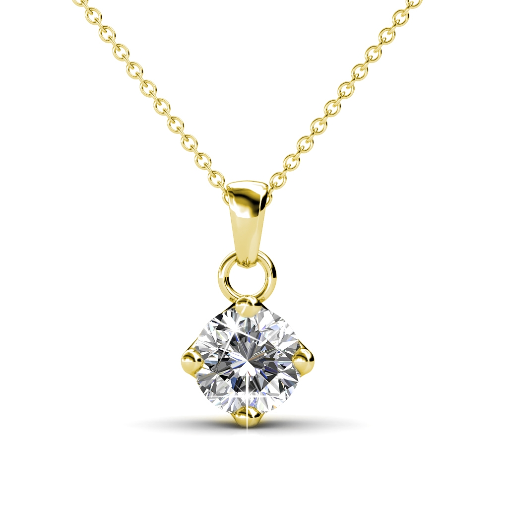Classical Pendants - Gold and Crystal