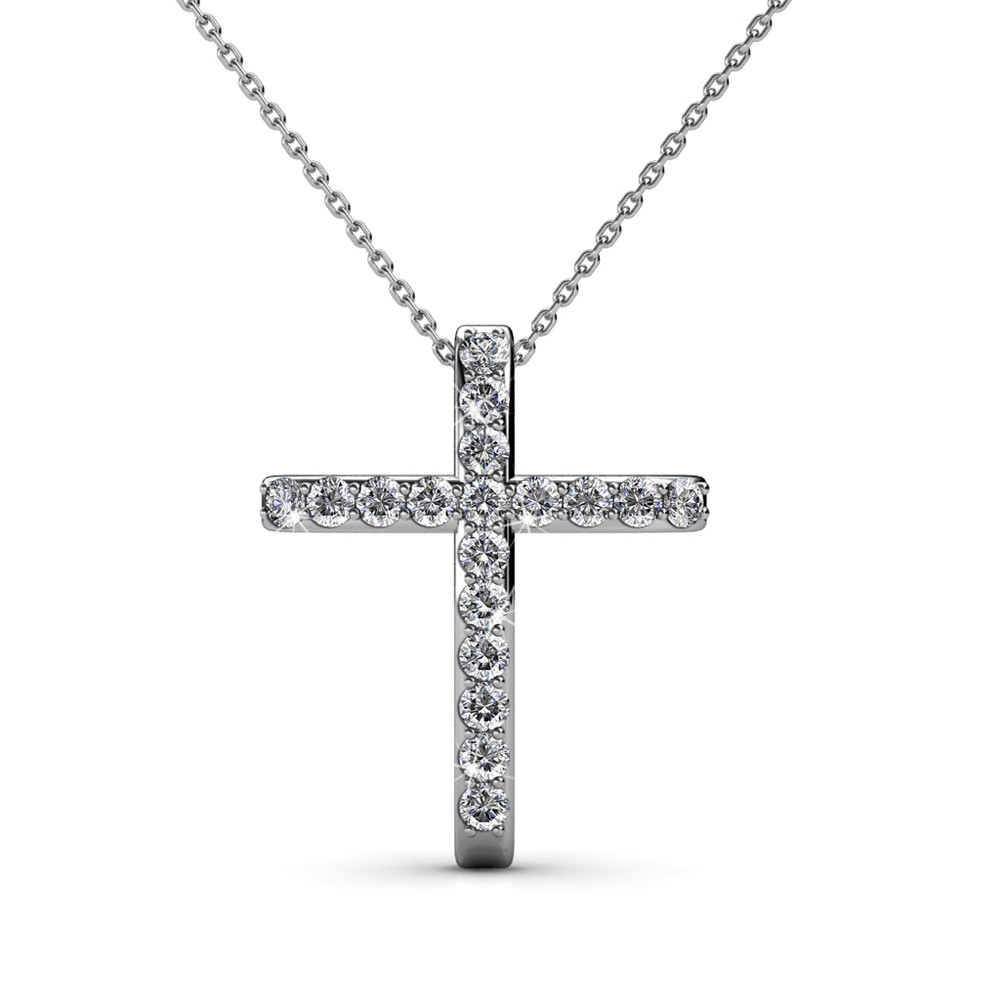 Traverse Pendants - Silver and Crystal